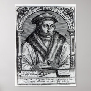 Juan Luis Vives Poster