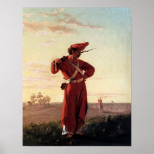 Juan Manuel Blanes Mazorquero Poster