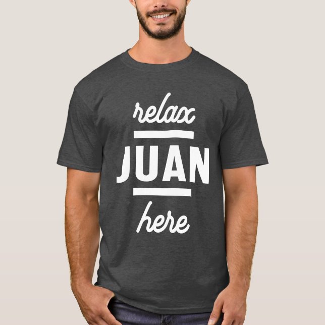 Juan Personalized Name Birthday Gift T-Shirt (Front)