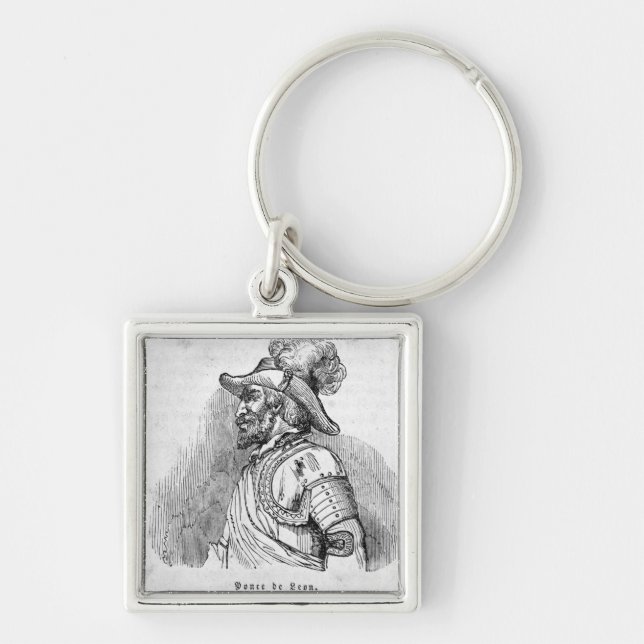 Juan Ponce de Leon Keychain (Front)