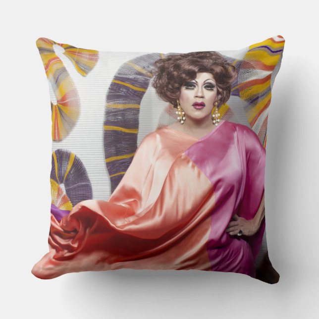 Juanita MORE! Throw Pillow (Front)