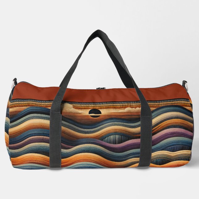“JUAREZ”  Heritage Large Duffel Bag  (Front)