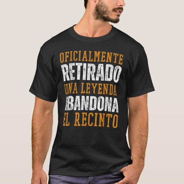 Jubilación Oficialmente Retirado Jubilado T-Shirt (Front)