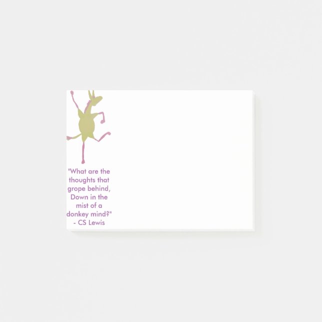 Jubilant Jennets Donkey Notes (Front)