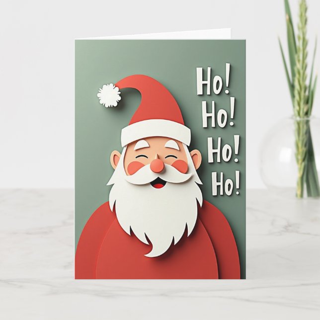 Jubilant Paper Cut Card (Front)