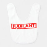 Jubilant Stamp Baby Bib