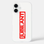 Jubilant Stamp iPhone 16 Case