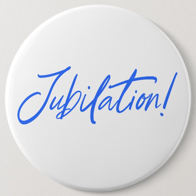 JUBILATION! CELEBRATION DESIGN by Jeff Willis Art Button (Front)