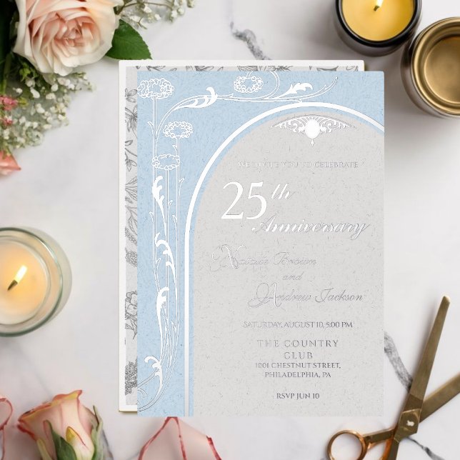 Jubilee Anniversary Foil Invitation (Creator Uploaded)