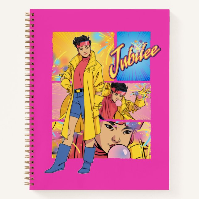 Jubilee Character Panel Graphic Notebook (Front)