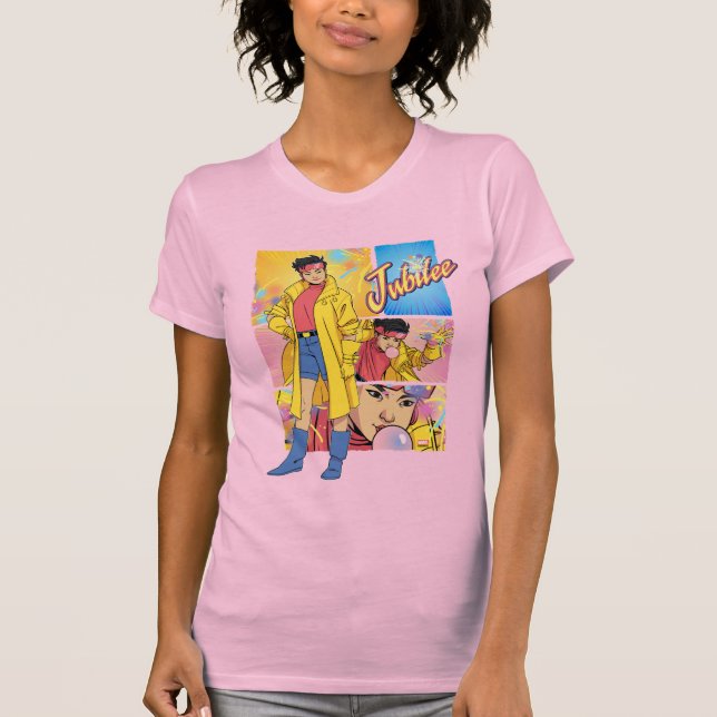 Jubilee Character Panel Graphic T-Shirt (Front)
