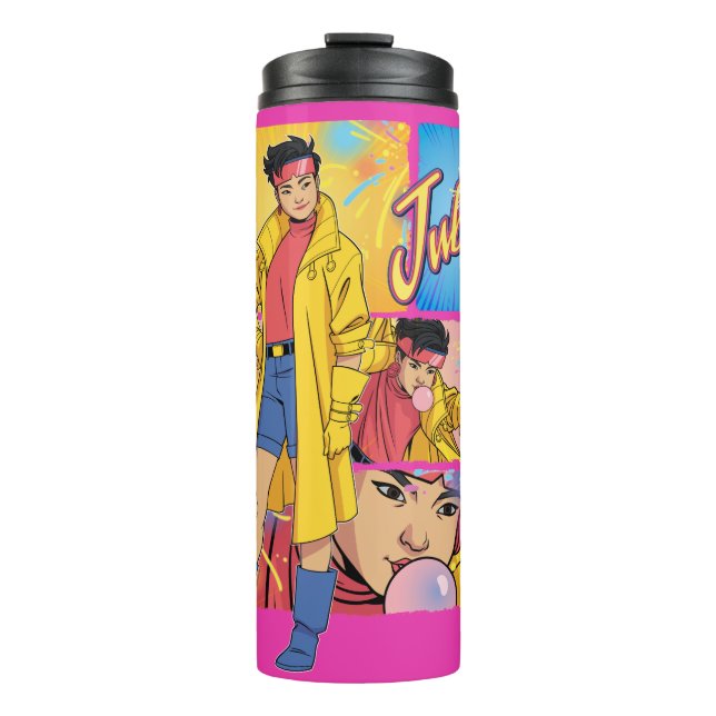 Jubilee Character Panel Graphic Thermal Tumbler (Front)