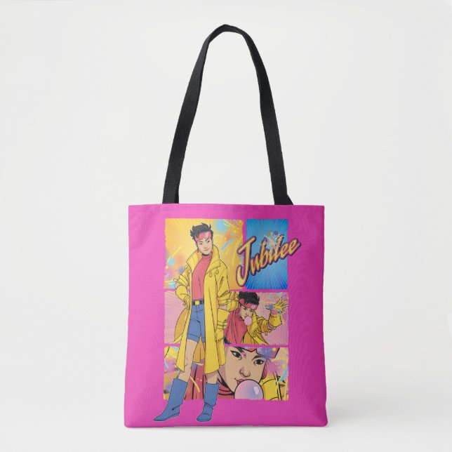 Jubilee Character Panel Graphic Tote Bag (Front)