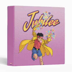 Jubilee Character Pose 3 Ring Binder