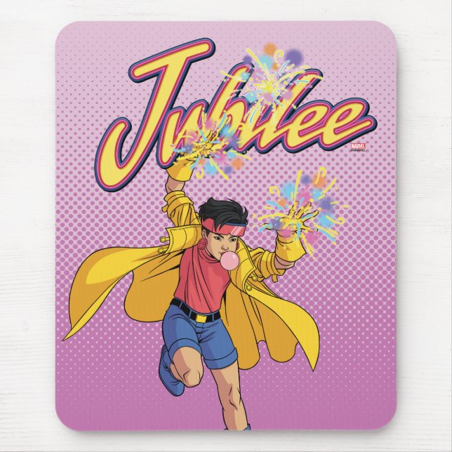 Jubilee Character Pose Mouse Pad (Front)