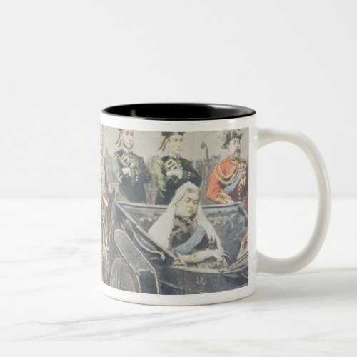 Jubilee of the Queen of England Two_Tone Coffee Mug