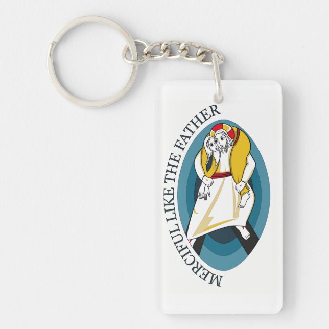 JUBILEE YEAR OF MERCY GEAR KEYCHAIN (Front)