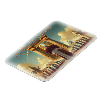 Jubileo 2025 Vaticano, recuerdo viaje idea regalo. Magnet