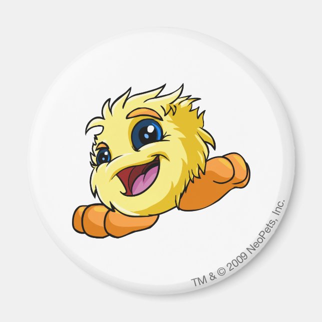 JubJub Yellow Magnet (Front)