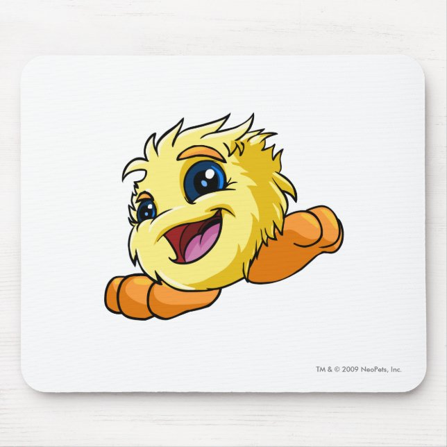 JubJub Yellow Mouse Pad (Front)