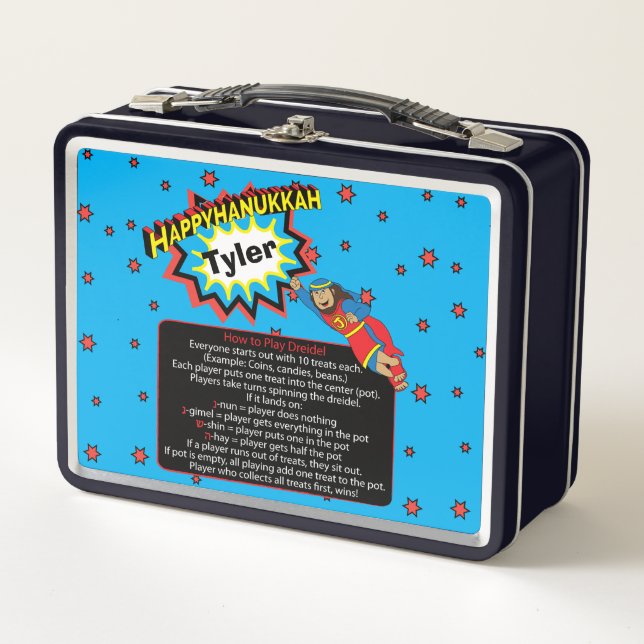 Judah Maccabee Metal Lunch Box (Front)