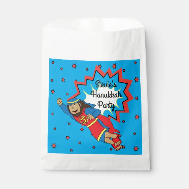 Judah Maccabee The Hammer Fun Treats Favor Bag (Front)