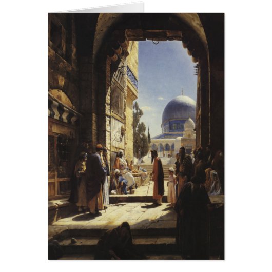 JUDAIC GIFT CARDS - MAZOL TOV - FAMOUS ARTISTS (Front)