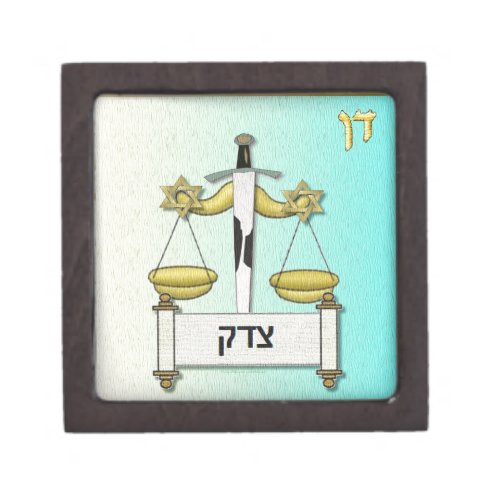 Judaica 12 Tribes Israel Dan Jewelry Box