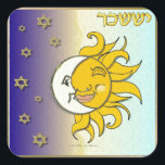 Judaica 12 Tribes Israel Issachar Art Square Sticker<br><div class="desc">You are viewing The Lee Hiller Design Collection. Apparel,  Gifts & Collectibles Lee Hiller Photography or Digital Art Collection. You can view her Nature photography at http://HikeOurPlanet.com/ and follow her hiking blog within Hot Springs National Park.</div>