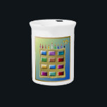 Judaica 12 Tribes Israel Levi Pitcher<br><div class="desc">You are viewing The Lee Hiller Design Collection. Apparel, Gifts & Collectibles Lee Hiller Photography or Digital Art Collection. You can view her Nature photography at http://HikeOurPlanet.com/ and follow her hiking blog within Hot Springs National Park.</div>