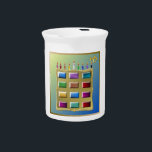 Judaica 12 Tribes Israel Levi Pitcher<br><div class="desc">You are viewing The Lee Hiller Design Collection. Apparel,  Gifts & Collectibles  Lee Hiller Photography or Digital Art Collection. You can view her Nature photography at http://HikeOurPlanet.com/ and follow her hiking blog within Hot Springs National Park.</div>