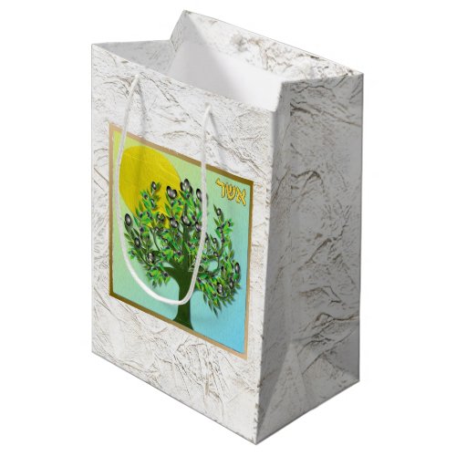 Judaica 12 Tribes Of Israel Art Asher Gift Bag