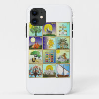 Judaica 12 Tribes of Israel Art