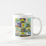 Judaica 12 Tribes Of Israel Art Panels Coffee Mug<br><div class="desc">You are viewing The Lee Hiller Design Collection. Apparel,  Gifts & Collectibles Lee Hiller Photography or Digital Art Collection. You can view her Nature photography at http://HikeOurPlanet.com/ and follow her hiking blog within Hot Springs National Park.</div>