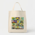 Judaica 12 Tribes Of Israel Art Panels Tote Bag<br><div class="desc">You are viewing The Lee Hiller Design Collection. Apparel,  Gifts & Collectibles Lee Hiller Photography or Digital Art Collection. You can view her Nature photography at http://HikeOurPlanet.com/ and follow her hiking blog within Hot Springs National Park.</div>