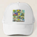 Judaica 12 Tribes Of Israel Art Panels Trucker Hat<br><div class="desc">You are viewing The Lee Hiller Design Collection. Apparel,  Gifts & Collectibles Lee Hiller Photography or Digital Art Collection. You can view her Nature photography at http://HikeOurPlanet.com/ and follow her hiking blog within Hot Springs National Park.</div>
