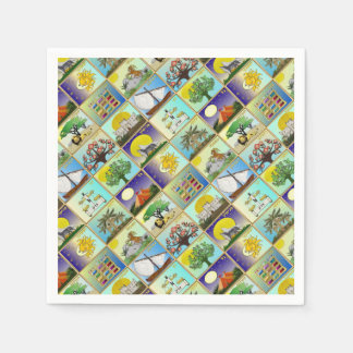 Judaica 12 Tribes Of Israel Art Print Napkins