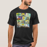 Judaica 12 Tribes of Israel Art T-Shirt<br><div class="desc">You are viewing The Lee Hiller Design Collection. Apparel,  Gifts & Collectibles  Lee Hiller Photography or Digital Art Collection. You can view her Nature photography at http://HikeOurPlanet.com/ and follow her hiking blog within Hot Springs National Park.</div>