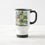 Judaica 12 Tribes of Israel Art Travel Mug<br><div class="desc">You are viewing The Lee Hiller Design Collection. Apparel,  Gifts & Collectibles  Lee Hiller Photography or Digital Art Collection. You can view her Nature photography at http://HikeOurPlanet.com/ and follow her hiking blog within Hot Springs National Park.</div>