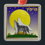 Judaica 12 Tribes Of Israel Benjamin Metal Ornament<br><div class="desc">You are viewing The Lee Hiller Design Collection. Apparel,  Gifts & Collectibles Lee Hiller Photography or Digital Art Collection. You can view her Nature photography at http://HikeOurPlanet.com/ and follow her hiking blog within Hot Springs National Park.</div>