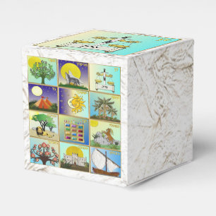 Judaica 12 tribes of Israel Dan Favor Box