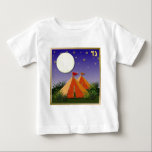 Judaica 12 Tribes Of Israel Gad Baby T-Shirt<br><div class="desc">You are viewing The Lee Hiller Designs Collection of Home and Office Decor,  Apparel,  Gifts and Collectibles. The Designs include Lee Hiller Photography and Mixed Media Digital Art Collection. You can view her Nature photography at http://HikeOurPlanet.com/ and follow her hiking blog within Hot Springs National Park.</div>