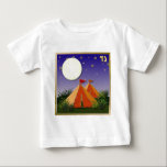 Judaica 12 Tribes Of Israel Gad Baby T-Shirt<br><div class="desc">You are viewing The Lee Hiller Designs Collection of Home and Office Decor,  Apparel,  Gifts and Collectibles. The Designs include Lee Hiller Photography and Mixed Media Digital Art Collection. You can view her Nature photography at http://HikeOurPlanet.com/ and follow her hiking blog within Hot Springs National Park.</div>