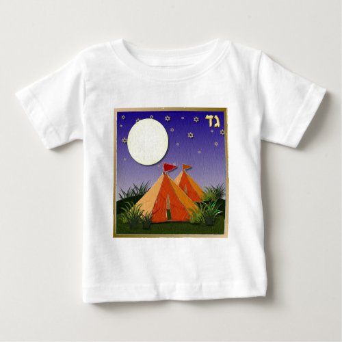 Judaica 12 Tribes Of Israel Gad Baby T_Shirt