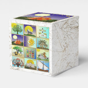 Judaica 12 tribes of Israel Gad Favor Box