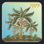 Judaica 12 Tribes Of Israel Joseph Square Sticker<br><div class="desc">You are viewing The Lee Hiller Designs Collection of Home and Office Decor,  Apparel,  Gifts and Collectibles. The Designs include Lee Hiller Photography and Mixed Media Digital Art Collection. You can view her Nature photography at http://HikeOurPlanet.com/ and follow her hiking blog within Hot Springs National Park.</div>