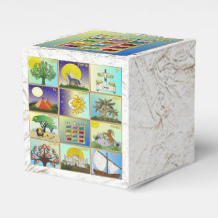 Judaica 12 tribes of Israel Levi Favor Box