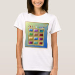 Judaica 12 Tribes Of Israel Levi T-Shirt<br><div class="desc">You are viewing The Lee Hiller Designs Collection of Home and Office Decor,  Apparel,  Gifts and Collectibles. The Designs include Lee Hiller Photography and Mixed Media Digital Art Collection. You can view her Nature photography at http://HikeOurPlanet.com/ and follow her hiking blog within Hot Springs National Park.</div>