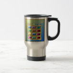 Judaica 12 Tribes Of Israel Levi Travel Mug<br><div class="desc">You are viewing The Lee Hiller Designs Collection of Home and Office Decor,  Apparel,  Gifts and Collectibles. The Designs include Lee Hiller Photography and Mixed Media Digital Art Collection. You can view her Nature photography at http://HikeOurPlanet.com/ and follow her hiking blog within Hot Springs National Park.</div>