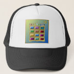 Judaica 12 Tribes Of Israel Levi Trucker Hat<br><div class="desc">You are viewing The Lee Hiller Designs Collection of Home and Office Decor,  Apparel,  Gifts and Collectibles. The Designs include Lee Hiller Photography and Mixed Media Digital Art Collection. You can view her Nature photography at http://HikeOurPlanet.com/ and follow her hiking blog within Hot Springs National Park.</div>